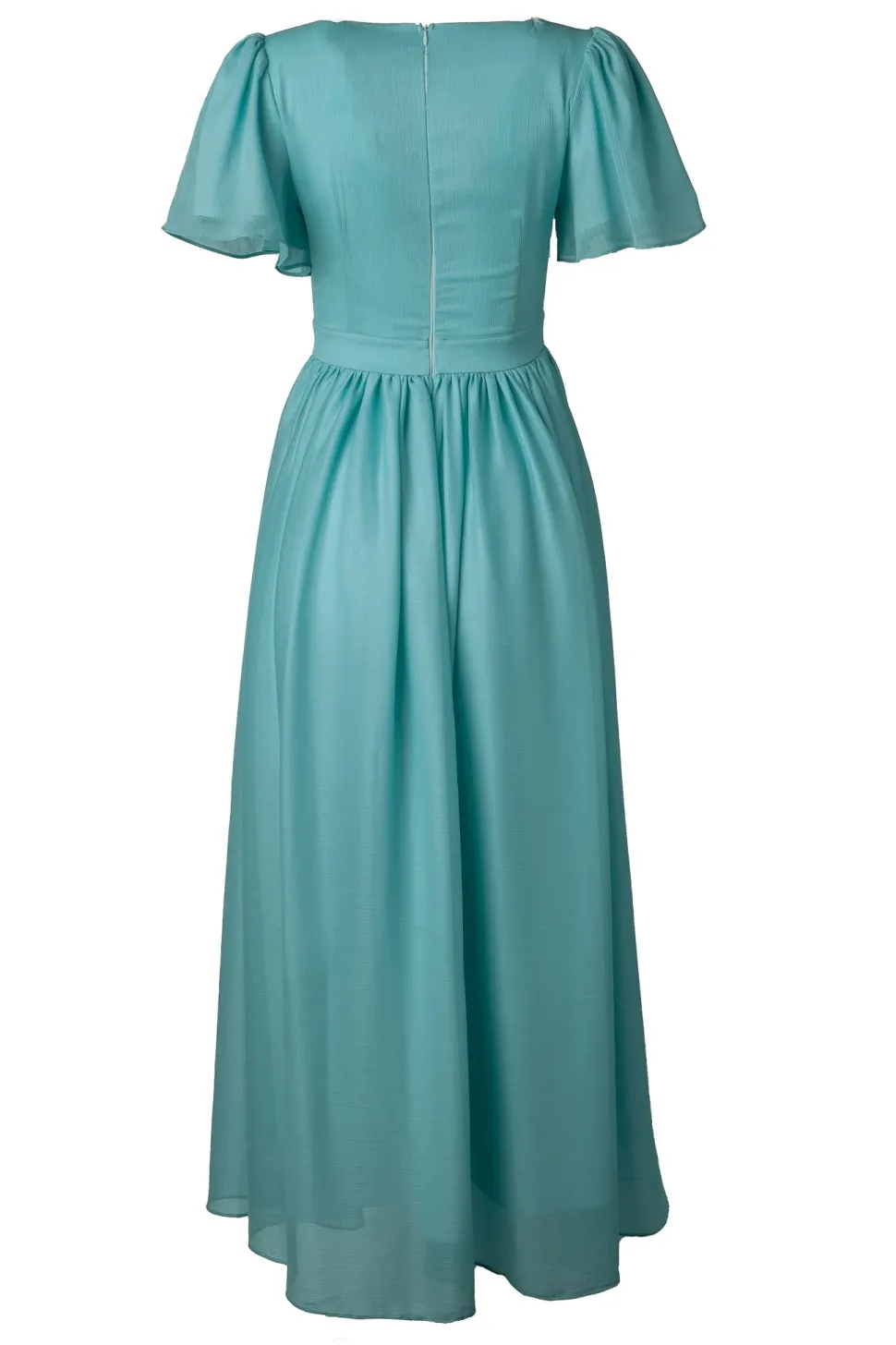 Abbie Dress in Seaglass Chiffon