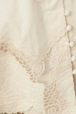 Abigail Maxi Dress in Antique Ivory