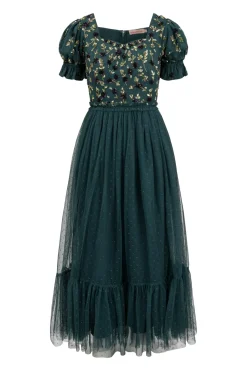 Adara Dress in Green