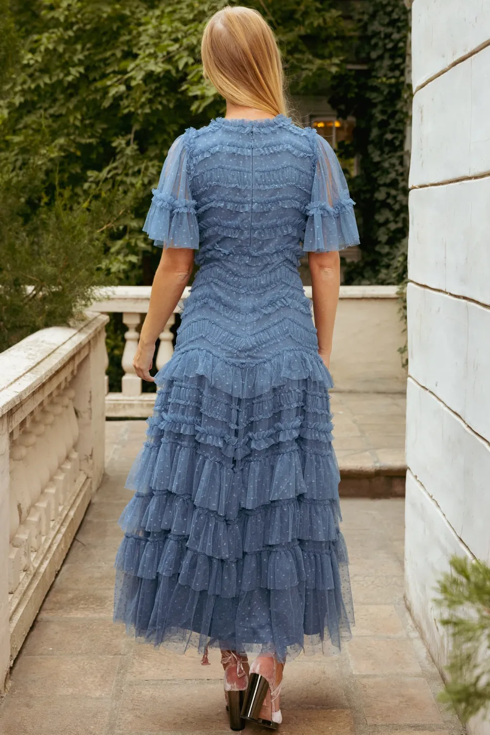 Adriana Dress in Blue