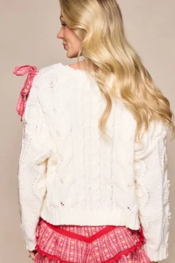 Agatha Sweater in Ivory