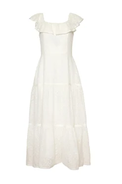 Alaina Dress in Ivory