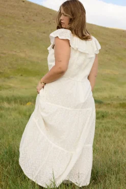 Alaina Dress in Ivory