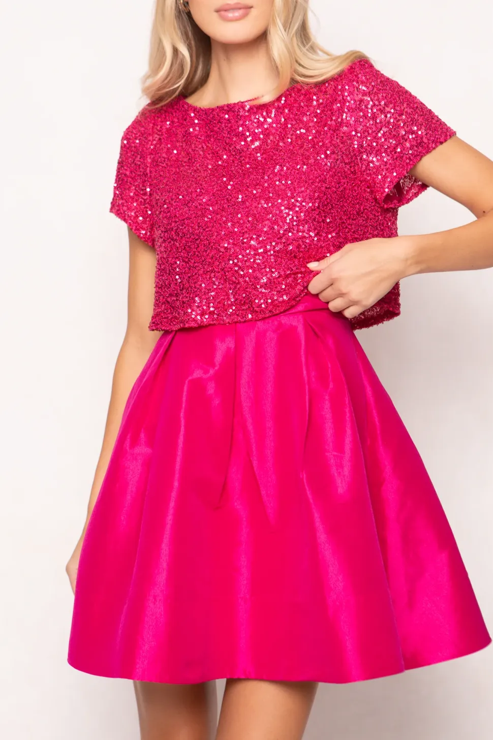 Alexis Dress in Fuchsia