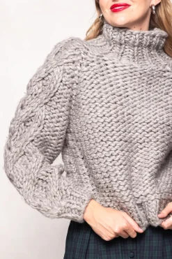 Allegra Sweater in Gray