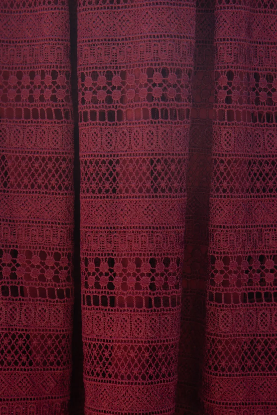 Amory Dress in Burgundy