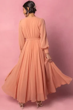 Andie Dress in Apricot Crush