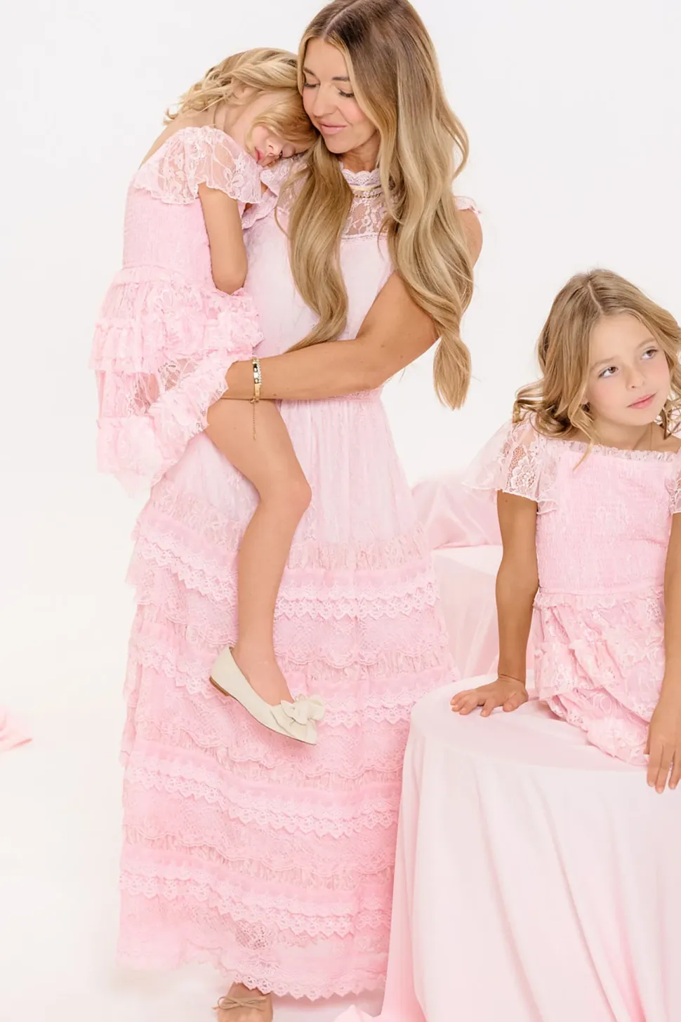 Annie Dress in Light Pink
