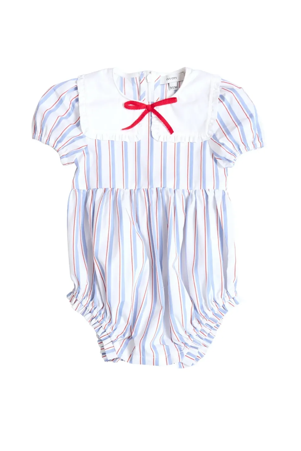 Baby Emery Romper in Heritage Stripe
