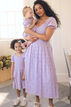 Baby Emmi Romper in Lilac