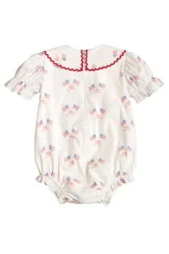 Baby Maisy Romper in Star Spangled