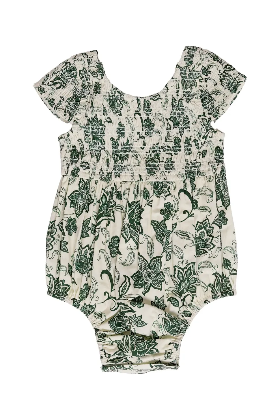 Baby Marlow Romper in Vintage Sage Bloom
