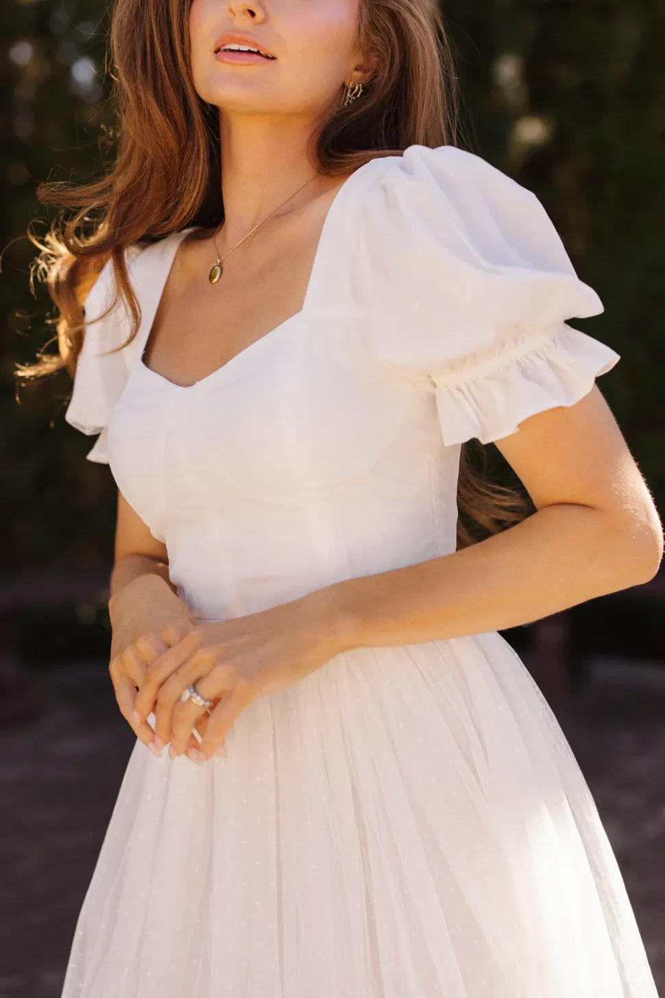 Ballerina Dress in White