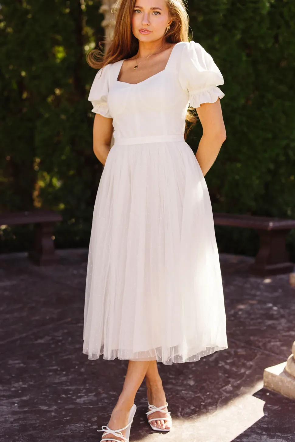 Ballerina Dress in White