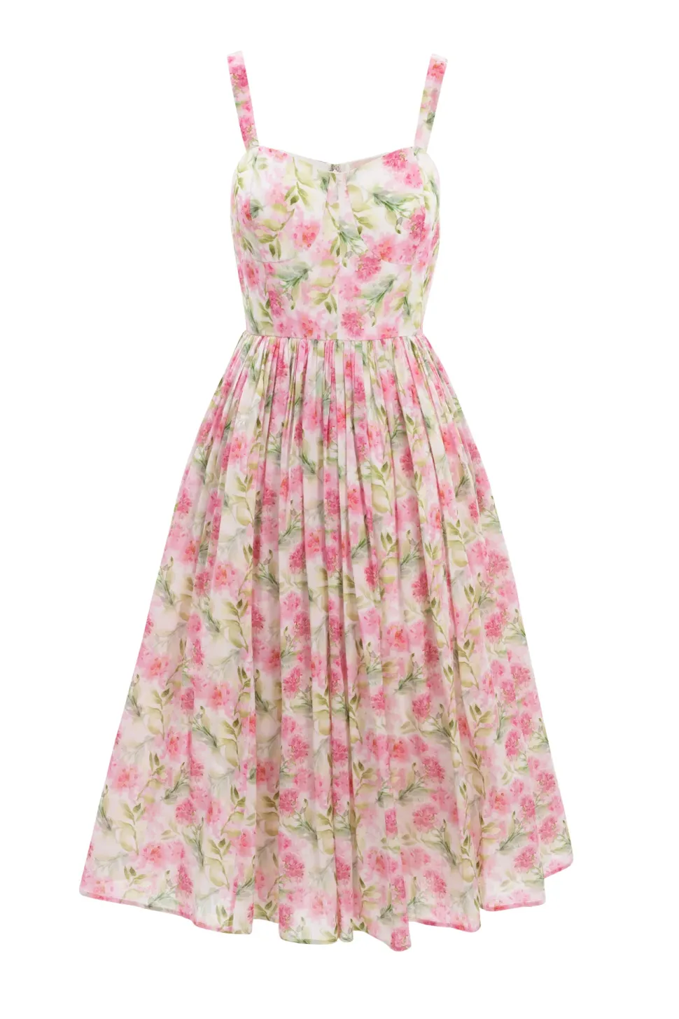 Ballerina Tank Dress in Pink Floral