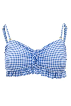 Brandi Bandeau Top in Blakely Gingham