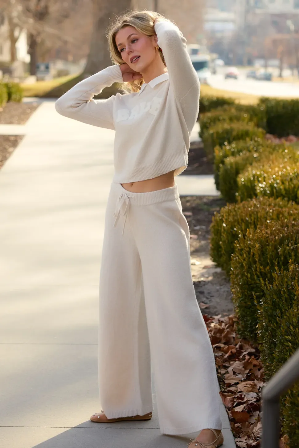 Bride Sweatpants in Oatmeal