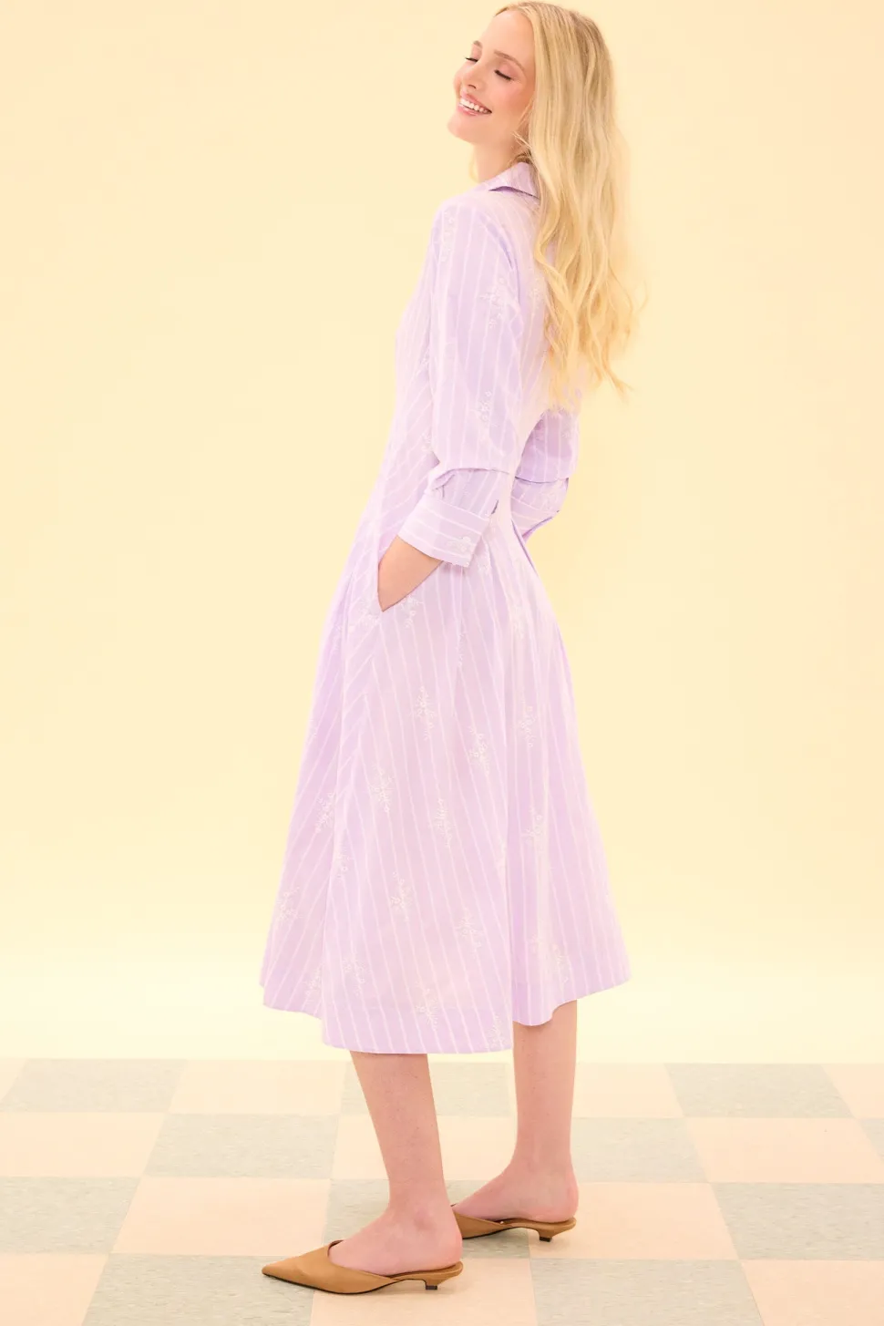 Cameron Dress in Lavender