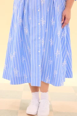 Cameron Dress in Light Blue