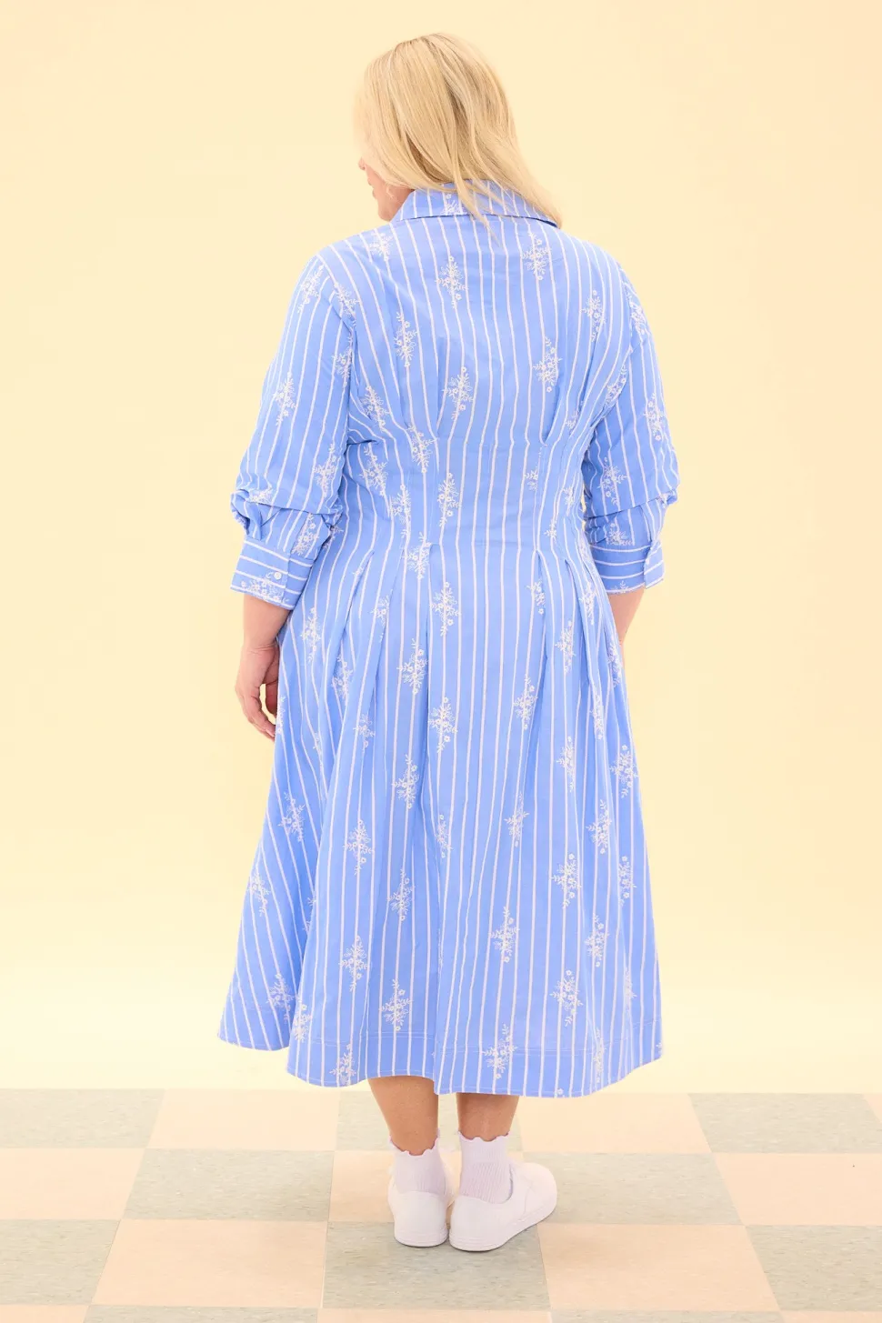 Cameron Dress in Light Blue