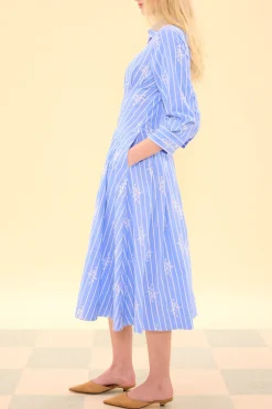 Cameron Dress in Light Blue