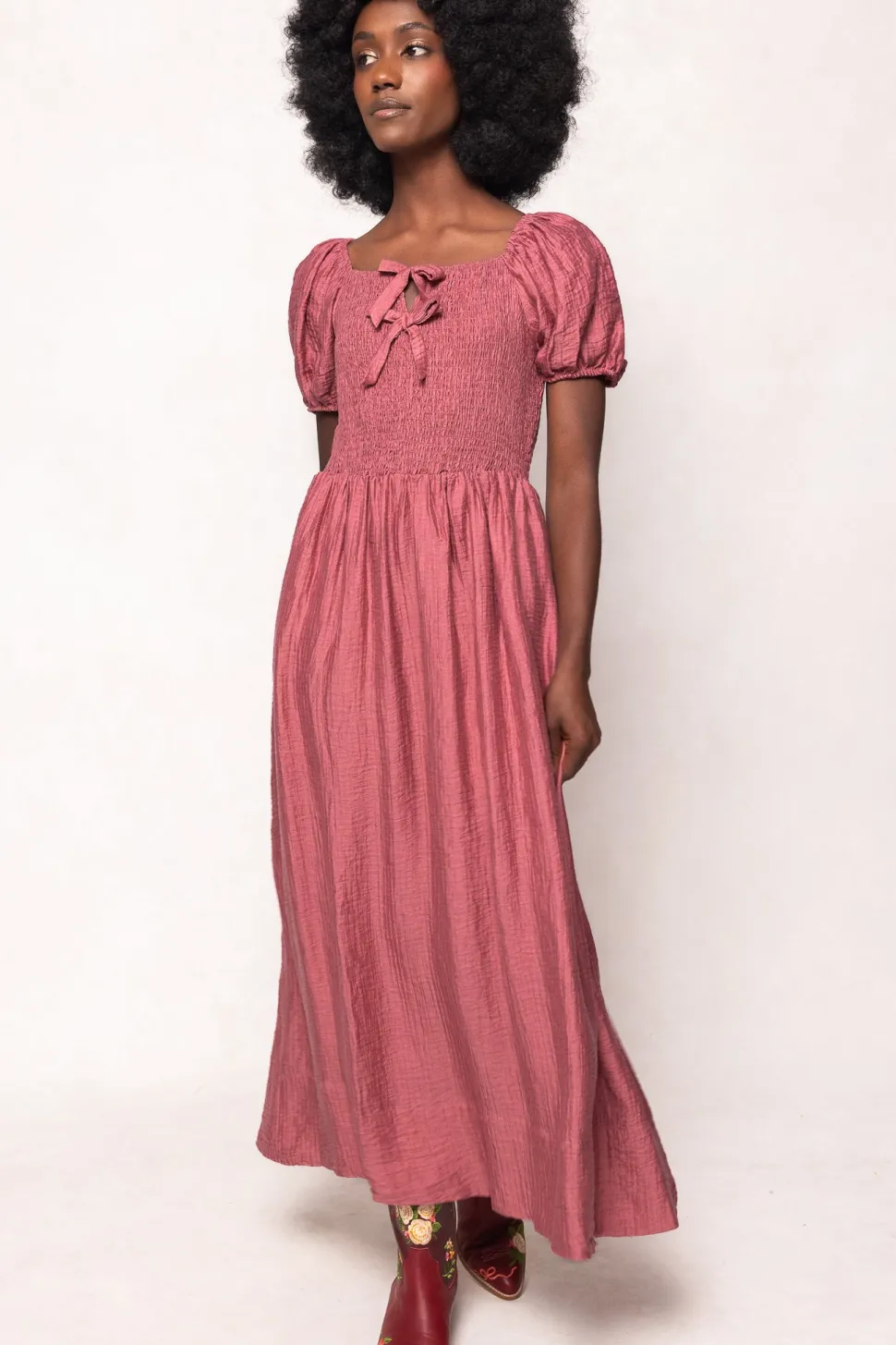 Cassie Dress in Pink