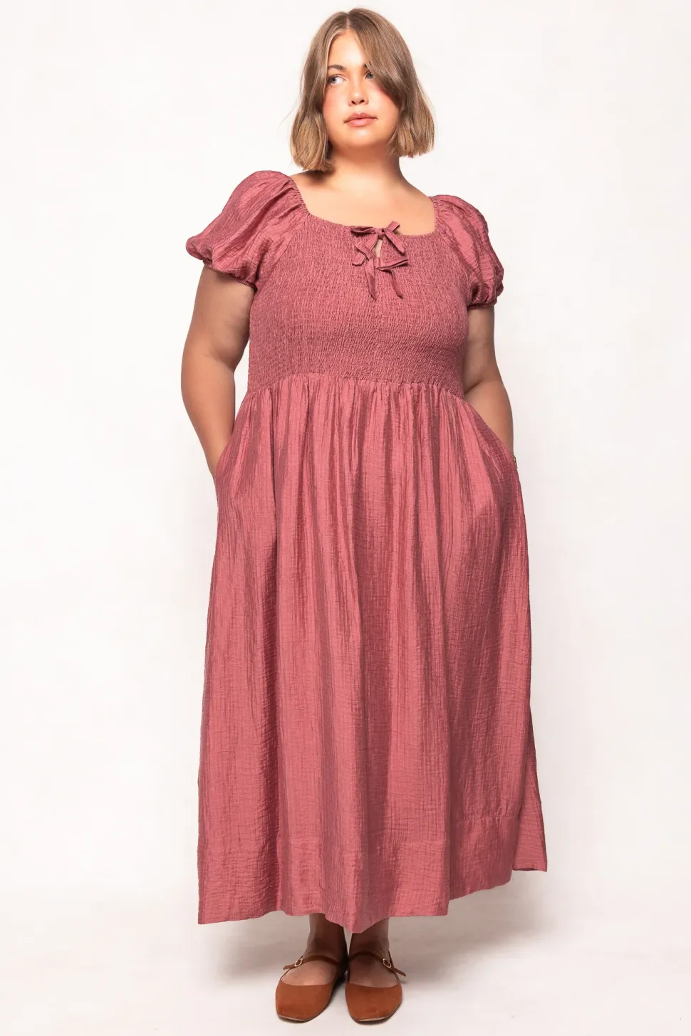 Cassie Dress in Pink