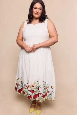 Clarissa Dress in Strawberry