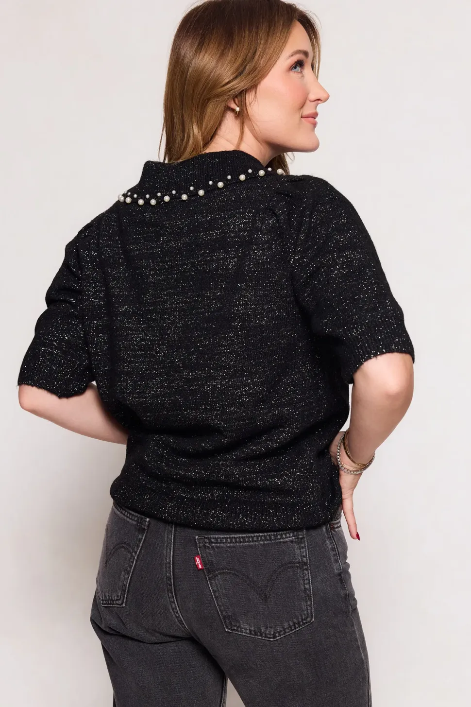 Corinth Sweater in Black