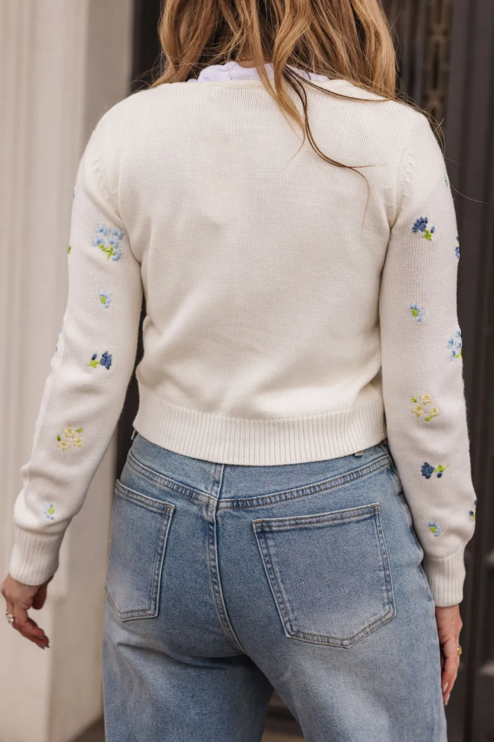 Della Sweater in Cream