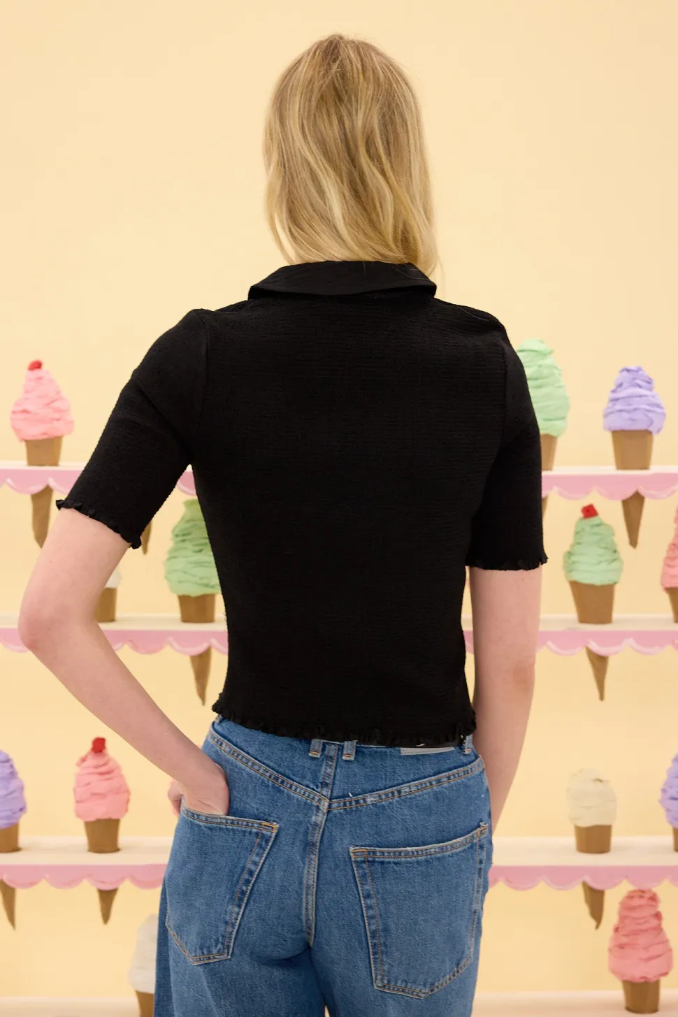 Elysia Top in Black