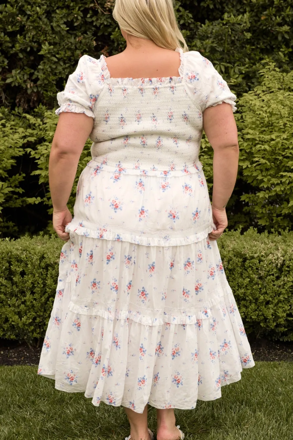 Emily Dress in Heritage Soft Ditsy Floral
