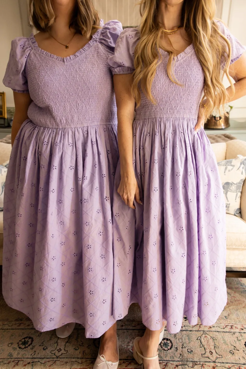 Emmi Dress in Lilac