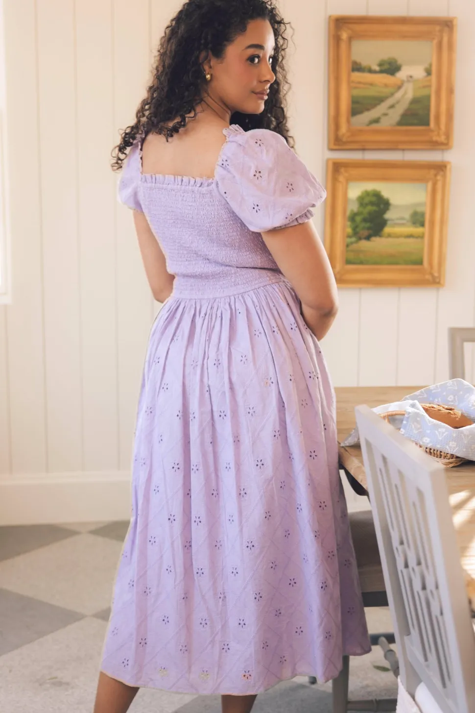 Emmi Dress in Lilac
