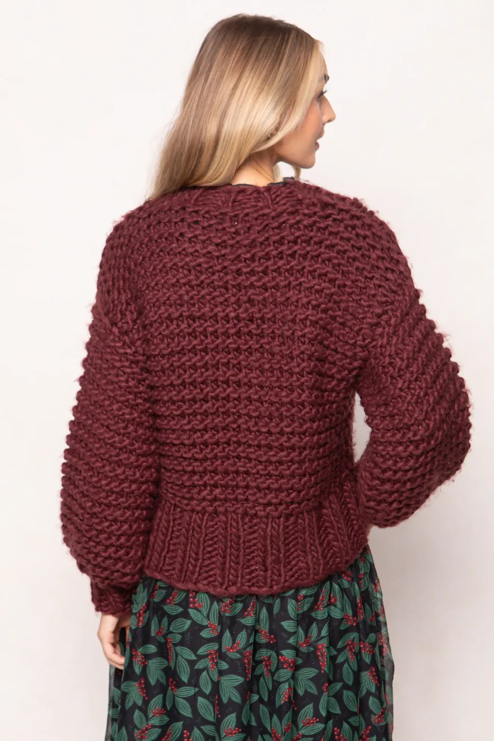 Erica Sweater in Raisin