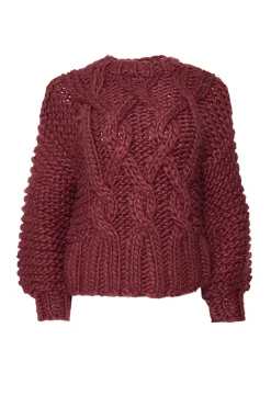 Erica Sweater in Raisin