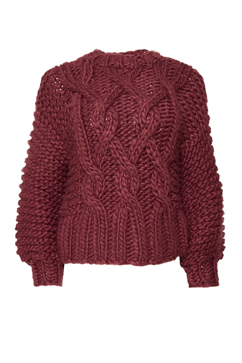 Erica Sweater in Raisin