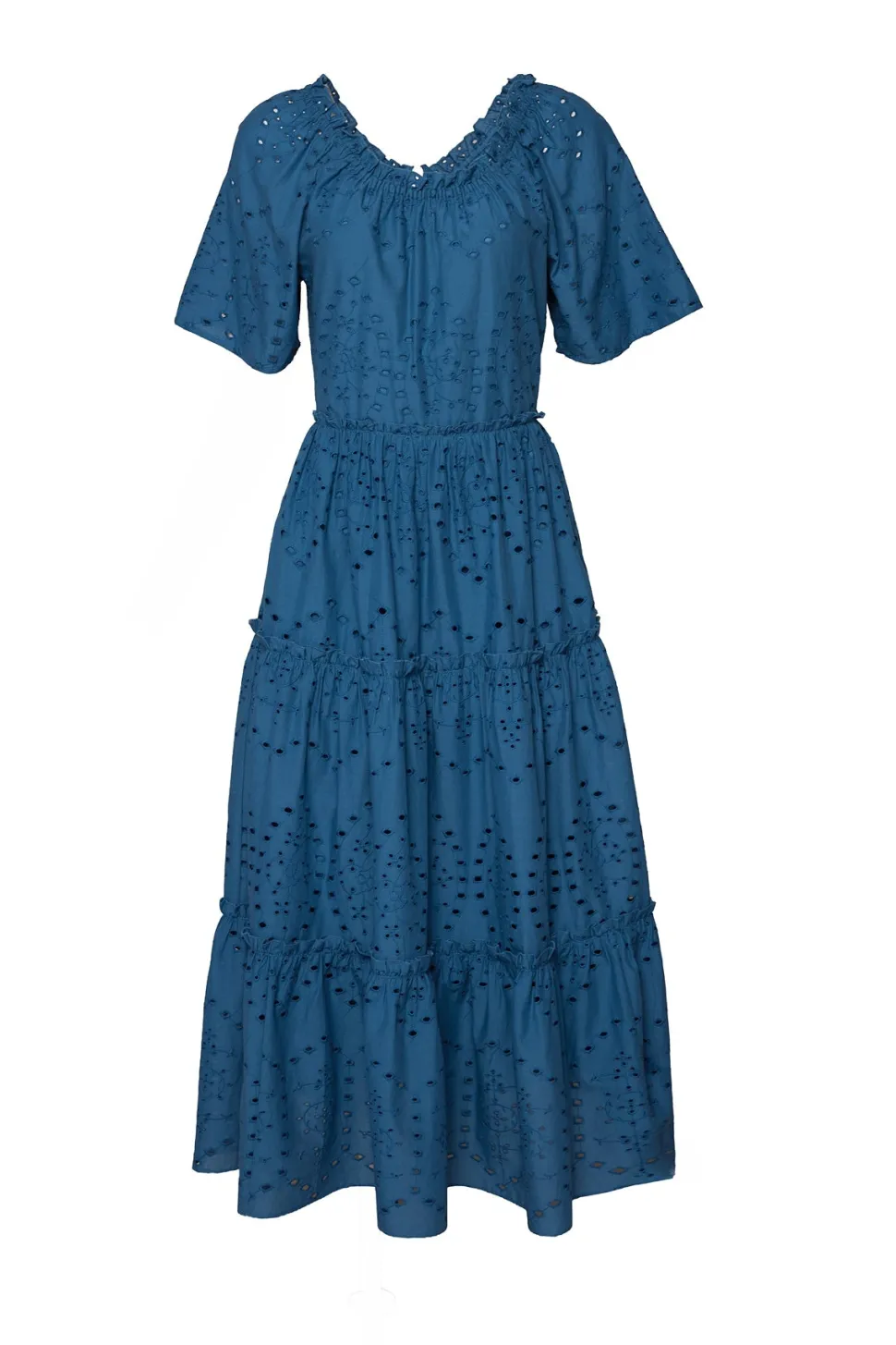 Etta Dress in Cobalt