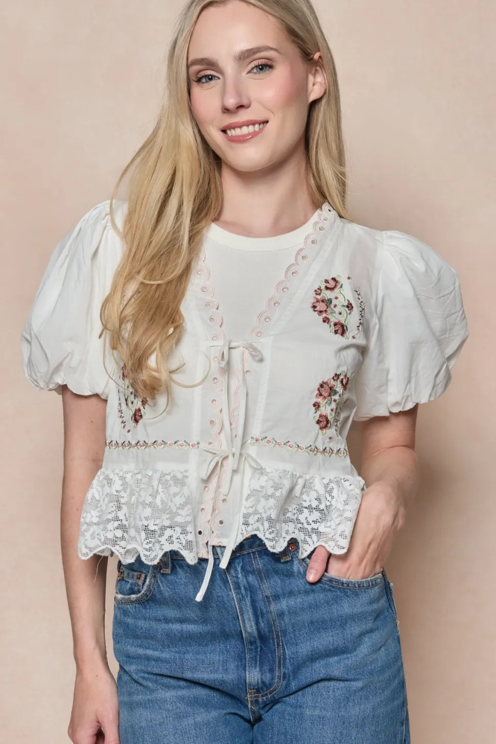 Fable Top in White