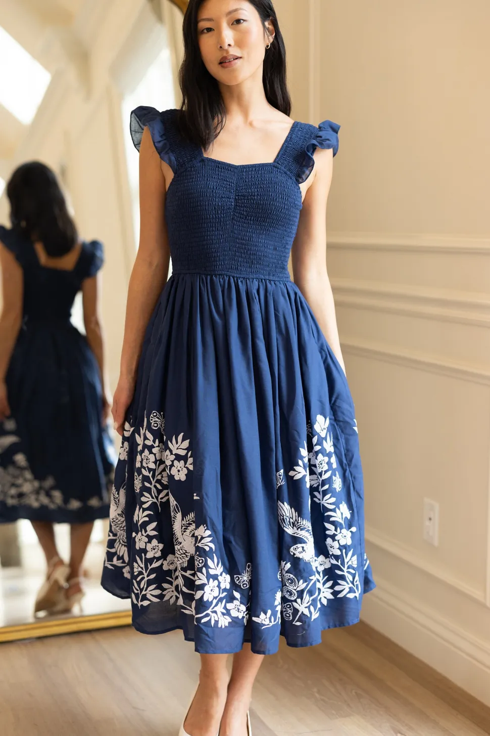 Finch Dress in Blue