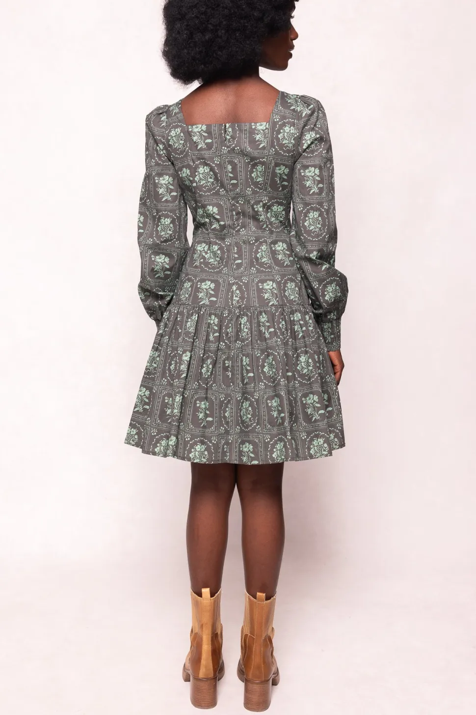 Finn Dress in Garden Tile