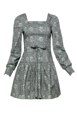 Finn Dress in Garden Tile
