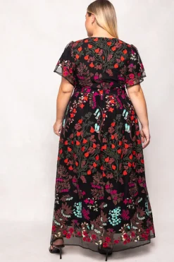 Flora Dress in Moonlit Blossom