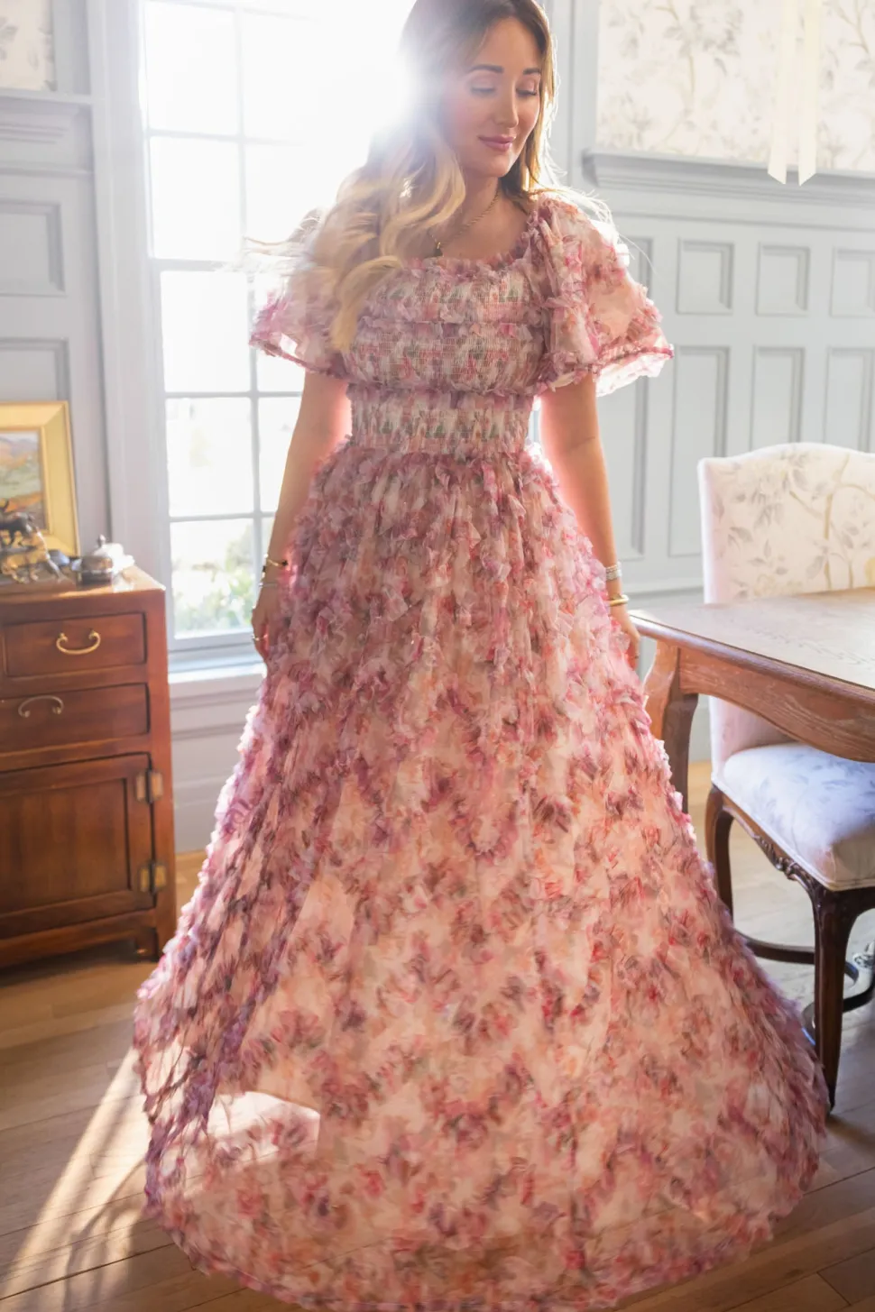 Florentina Dress in Alluring Floral