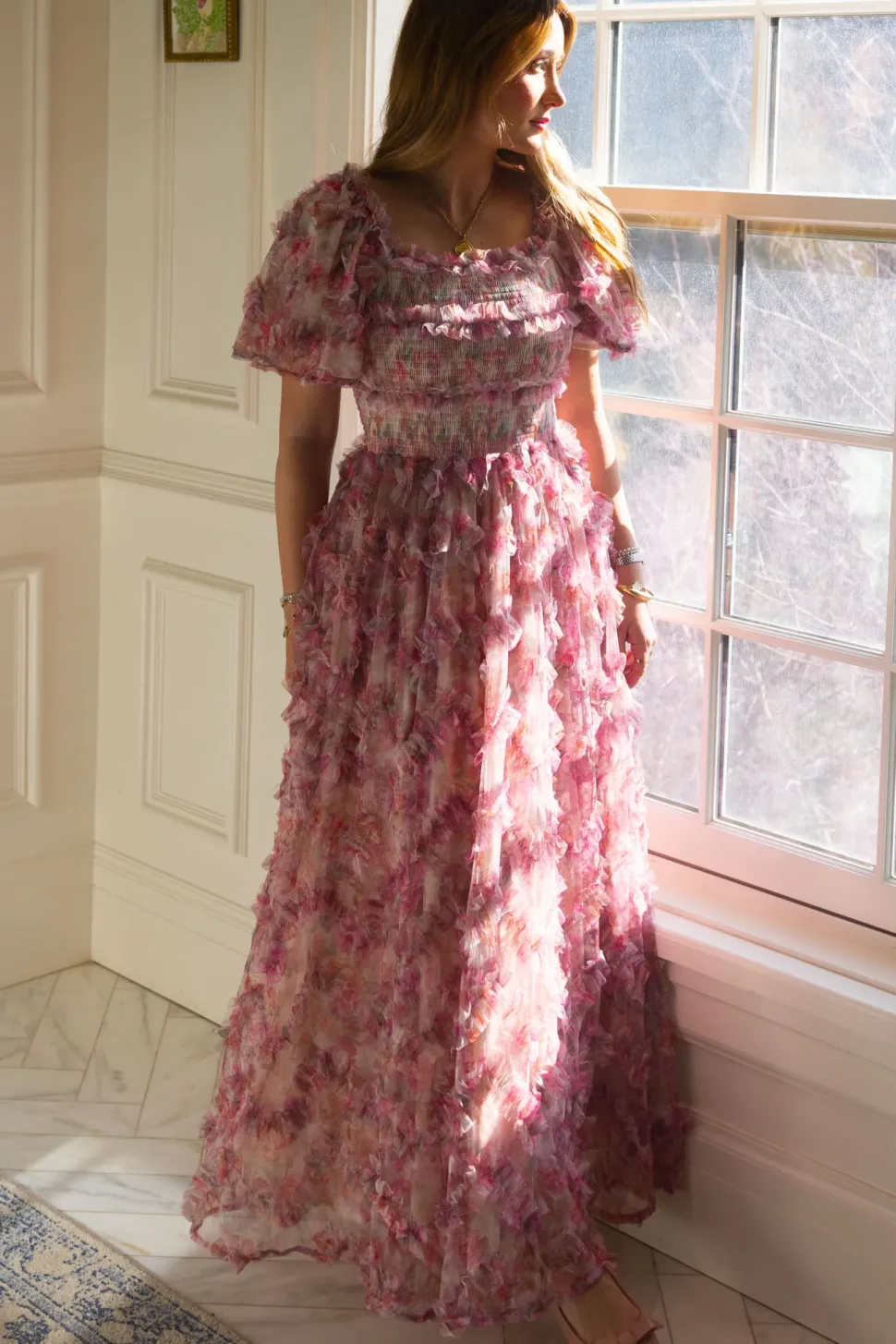 Florentina Dress in Alluring Floral