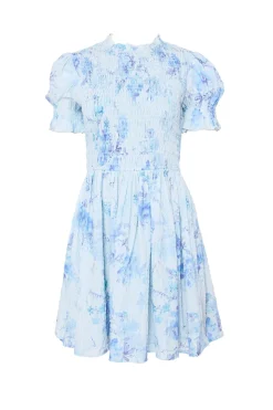Flynn Dress in Aquarelle Fleur