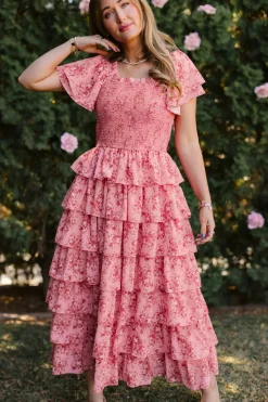 Grace Dress in Desert Heritage Rose