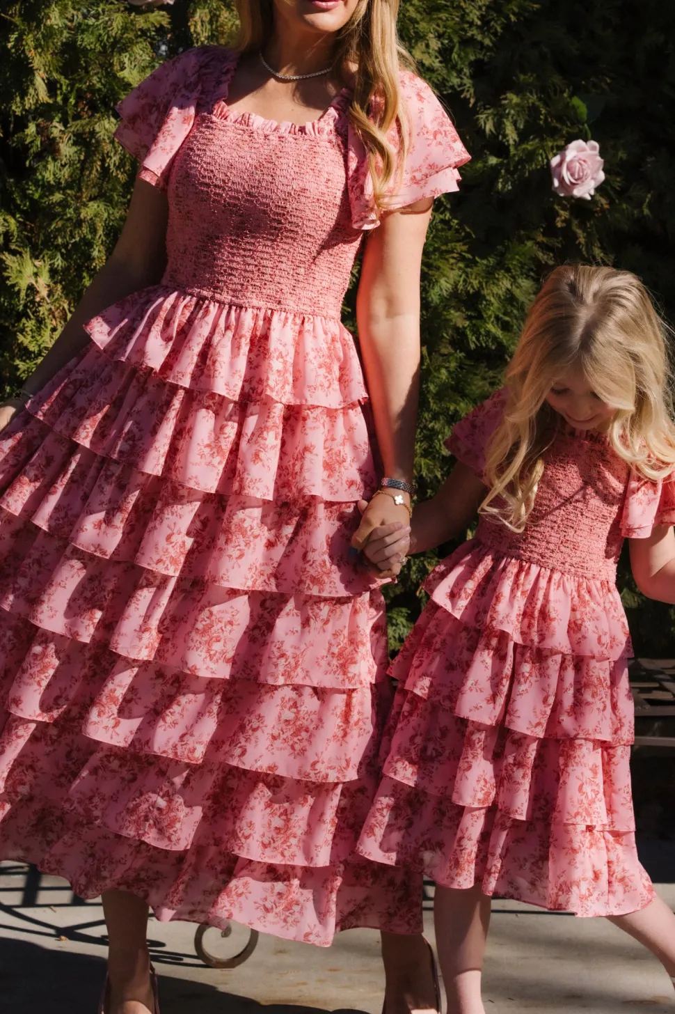 Grace Dress in Desert Heritage Rose