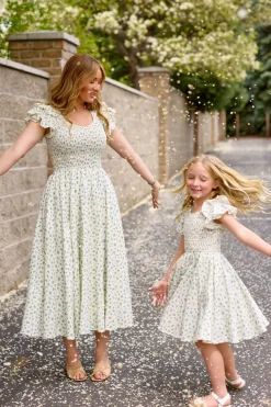 Hattie Dress in Madeline Blue