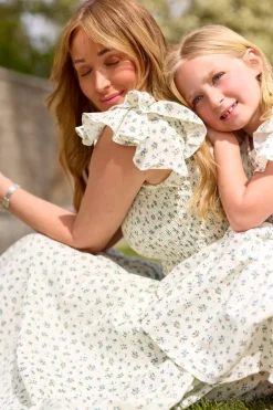 Hattie Dress in Madeline Blue